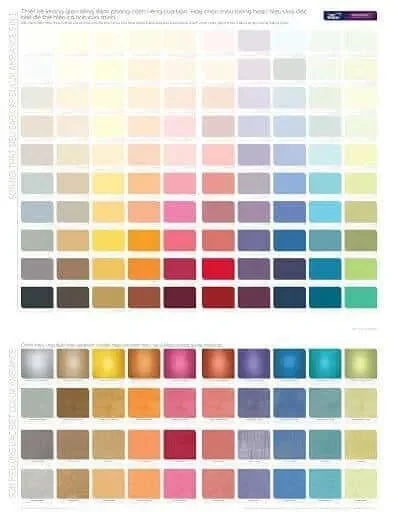 Bảng màu sơn Dulux sơn tường quán cafe đa dạng mẫu mã